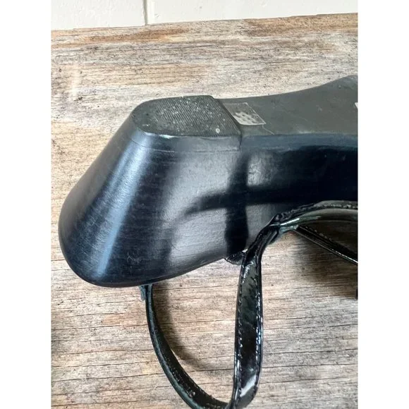 TORY BURCH Reva Logo Flower Blossom Logo Thong Wedge Sandals Breely 8 - Picture 9 of 10